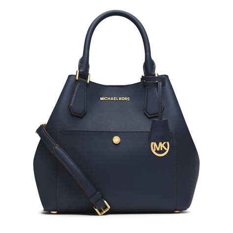 park large saffiano leather satchel michael kors|Michael Kors.